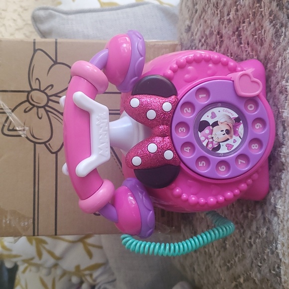 NIB Disney Junior Minnie Mouse Telephone. - Picture 1 of 8